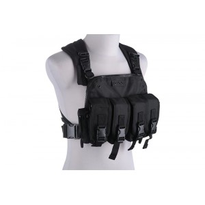 Commander Chest Rig Tactical Vest - Black (GFT)